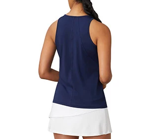 FILA Essentials Full Coverage Tank (W) (Navy) - Image 2