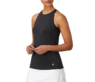 FILA Essentials Full Coverage Tank (W) (Black)