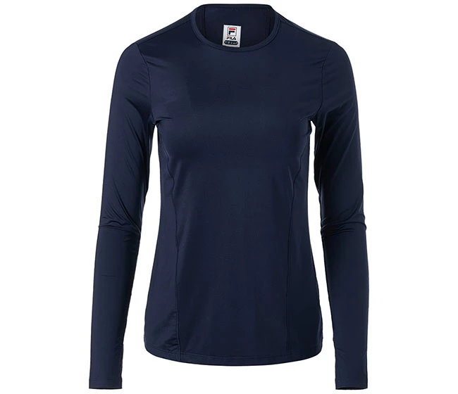 FILA Essentials UV Blocker Long Sleeve Top (W) (Navy)
