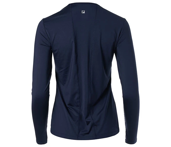 FILA Essentials UV Blocker Long Sleeve Top (W) (Navy) - Image 2