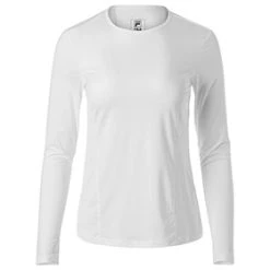 FILA Essentials UV Blocker Long Sleeve Top (W) (White)