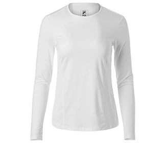 FILA Essentials UV Blocker Long Sleeve Top (W) (White)