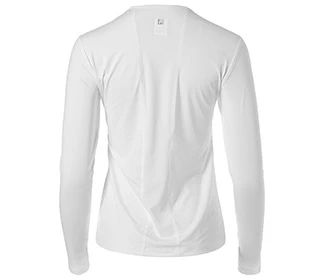 FILA Essentials UV Blocker Long Sleeve Top (W) (White) - Image 2