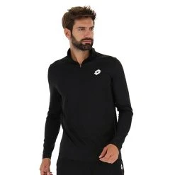 Lotto Core Sweat Half Zip (M)(Black)