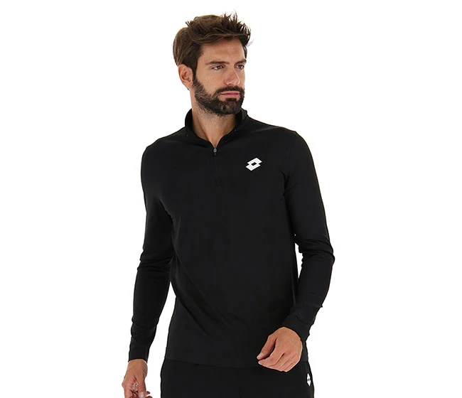 Lotto Core Sweat Half Zip (M)(Black)