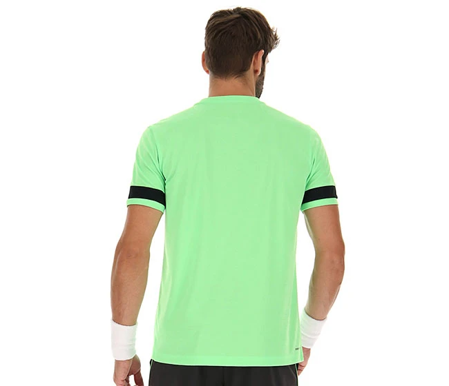 Lotto Superrapida Pickleball V Tee (M) (Green) - Image 2
