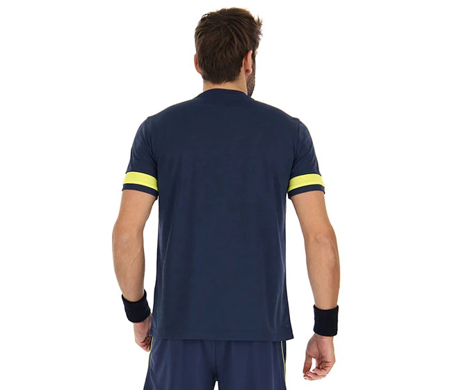 Lotto Superrapida Pickleball V Tee (M) (Dark Denim) - Image 2