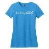 Live Love Pickleball Tee (W) (Turquoise)