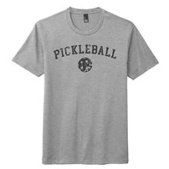Live Love Pickleball Vintage Pickleball S/S Tee (M) Grey