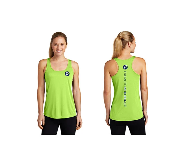 Fromuth Pickleball Vertical Logo Racerback (W)