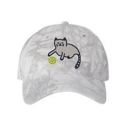 Fromuth Pickleball Tie Dyed Cat Cap (Grey)