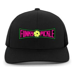 Funky Pickle Trucker Snapback Cap (U) (Black)