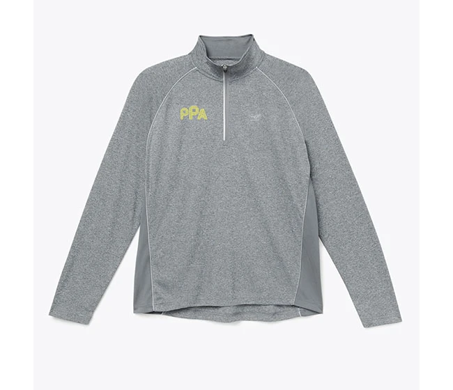 PPA FILA Pickleball 1/4 Zip (M) (Grey)