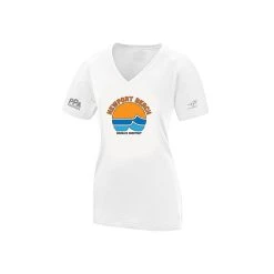 FILA PPA Doubles Newport Beach V-Neck Tee (W)