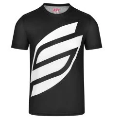 Selkirk Pickleball Selkirk Big Logo V2 Crew Short Sleeve (M)(Black)