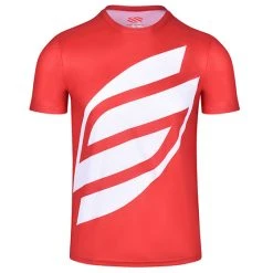 Selkirk Pickleball Selkirk Big Logo V2 Crew Short Sleeve (M)(Red)