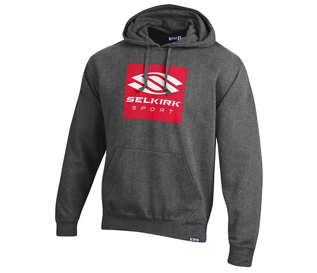 Selkirk Pickleball Selkirk Box Logo Pullover Hoodie (Grey)
