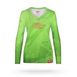 Selkirk Pickleball Selkirk Electrify Series Longsleeve V-Neck (W)(Green)