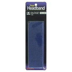 Tourna Unique Super Thick Headbands (1X) (Navy)