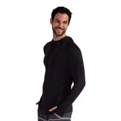 BloqUV Unisex Hoodie (U) (Black)