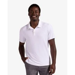 BloqUV Short Sleeve Polo (M) (White)