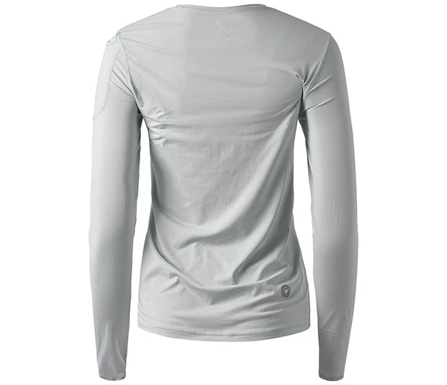 BloqUV 24/7 Long Sleeve Top (W) (Gray) - Image 2