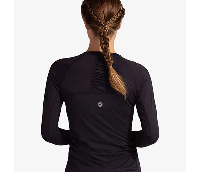 BloqUV Long Sleeve Pullover (W) (Black) - Image 3