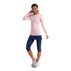 BloqUV Long Sleeve Pullover (W) (Pink)