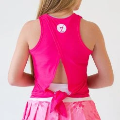 Faye + Florie Faye+Florie Tie Back Tank (W)