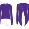 Faye + Florie Faye+Florie Tie Back Long Sleeve Top (W) (Purple)