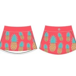 Faye + Florie Faye+Florie Pineapple Print Jean Skirt (W)
