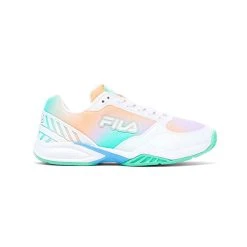 FILA Volley Zone Tie Dye Pickleball (W) (White/Peach)
