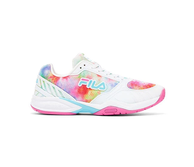 FILA Volley Zone Tie Dye Pickleball (W) (White/Multi)