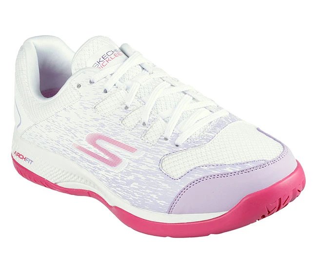 Skechers Viper Court Pickleball (W) (White/Lavender) - Image 3