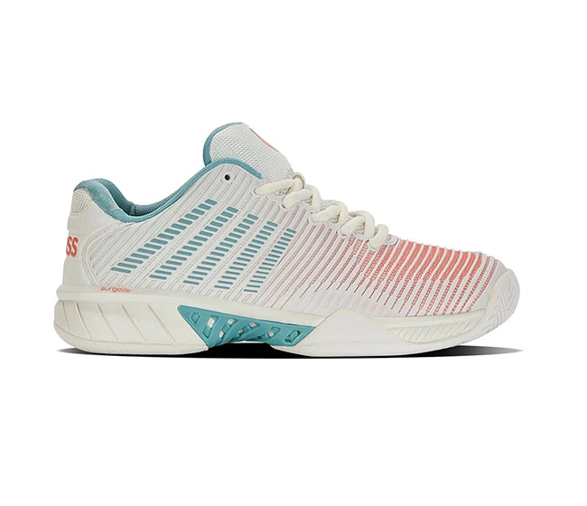 K-Swiss Hypercourt Express 2 (W) (White/Nile Blue)
