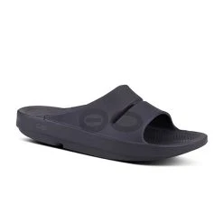 OOFOS OOahh Sport Slide (U)(Black)