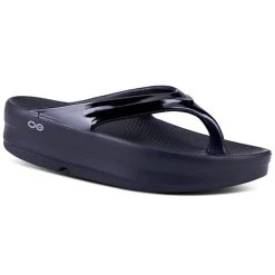 OOfos OOmega Thong (W) (Black)