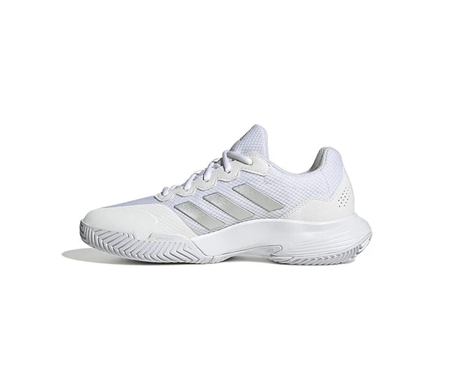Adidas GameCourt 2 (W) (White/Silver) - Image 3