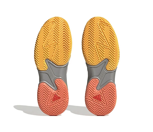 Adidas Barricade (M) (Orange/White Tint) - Image 2