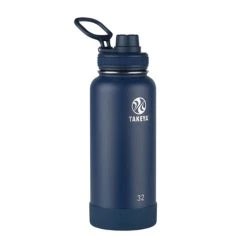 Takeya Actives Insulated Water Bottle W/Spout Lid (32oz) (Midnight)